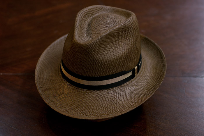 Men New Fedora Bronze